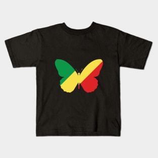 Flag of the Republic of the Congo Kids T-Shirt